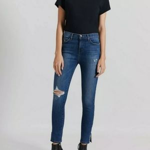 CURRENT/ELLIOTT SKINNY MID-RISE DIVINA JEANS